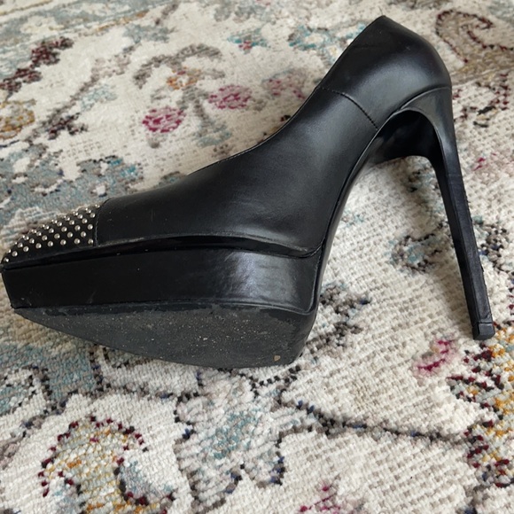 Saint Laurent Black leather pumps YSL 39.5 - Picture 3 of 5